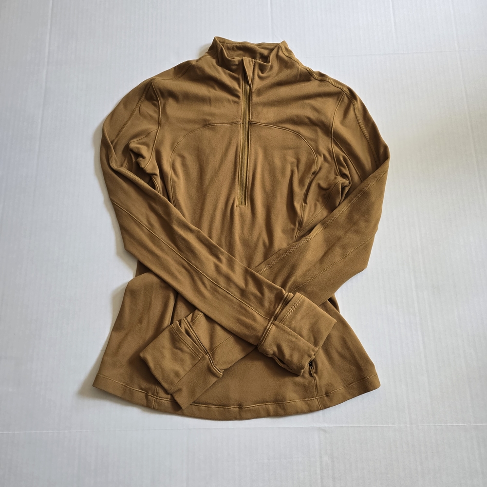 Elegant Women's Brown Long Sleeve Top
